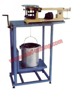 MECHANICAL SPECIFIC GRAVITY & ABSORPTION OF COARSE AGGREGATE TEST wm